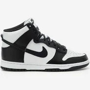 Nike Sportswear DUNK HIGH - Sneakers alte - white/black/universe red
