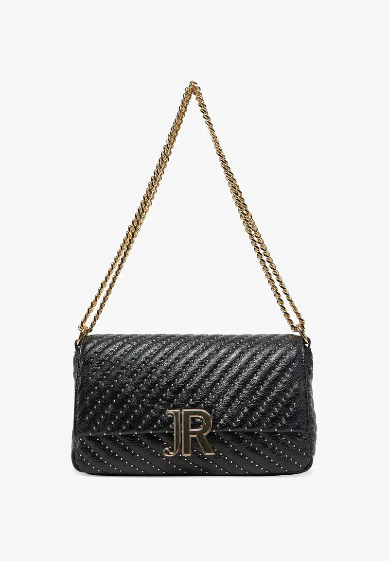 John Richmond Borsa a mano - mottled black