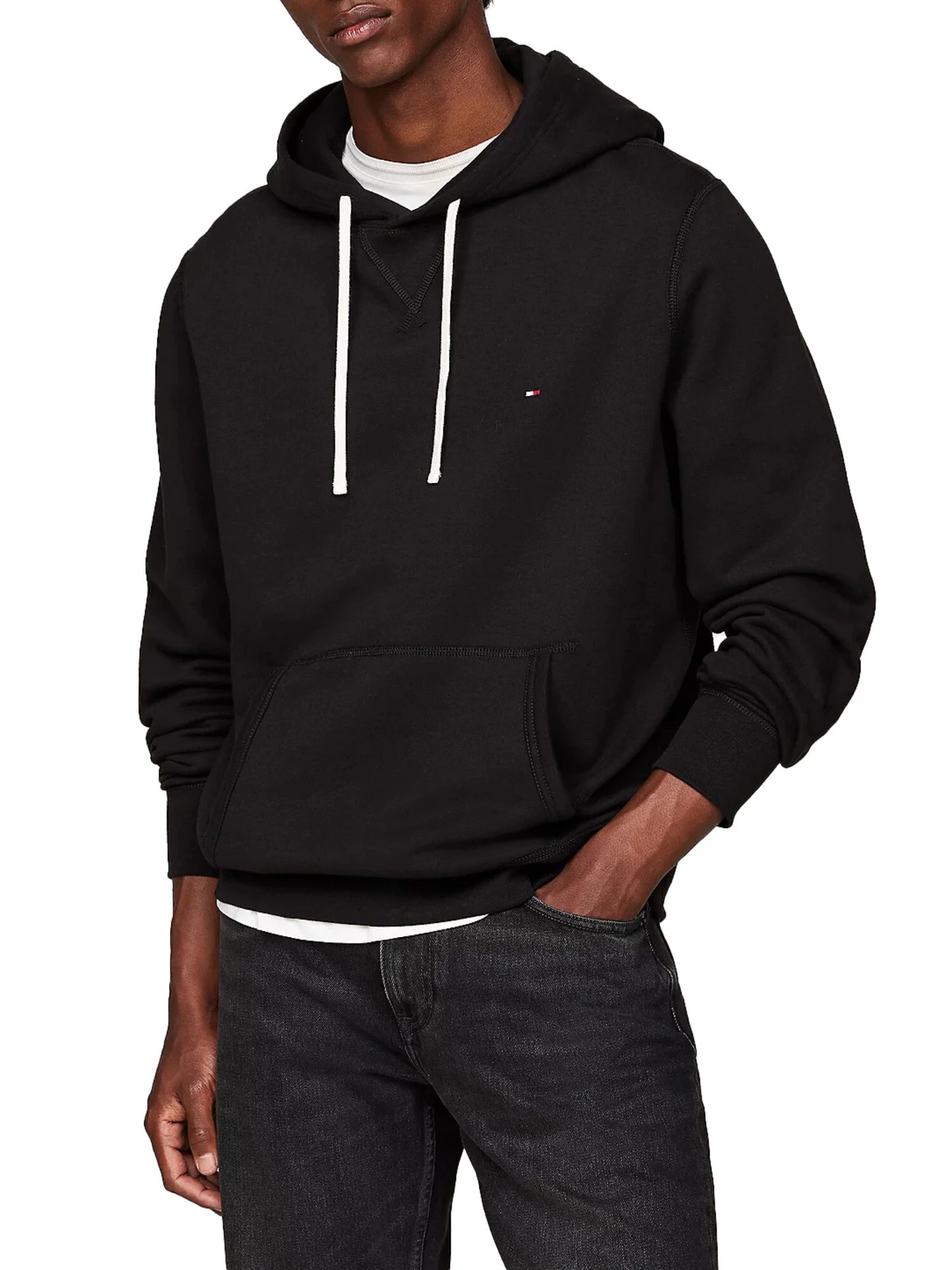 FELPA TOMMY HILFIGER UOMO CON CAPPUCCIO