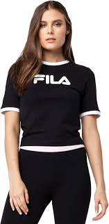 FilA  Print T-shirt - black